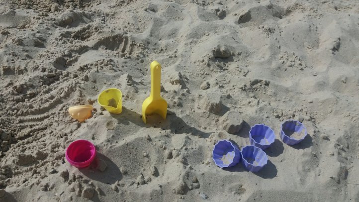 Sandformen für Eis und Muffins