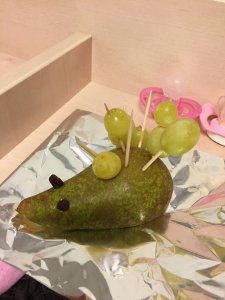 Birnen-Trauben-Igel