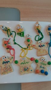 Drachen und Gespensterkekse