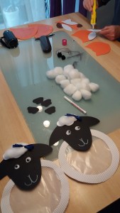 Schaflaterne basteln