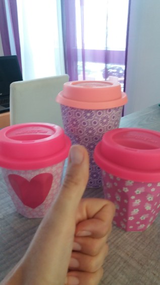 Melamin Becher von Rice