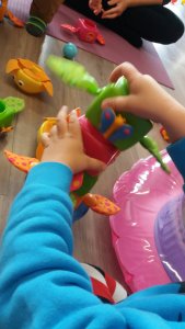 Steckturm mit Blume Yookidoo