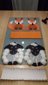 Fuchslaterne und Schaflaterne basteln