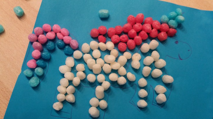 Einhorn mit Playmais