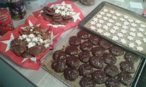 Elisenlebkuchen und Butterplätzchen