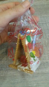 Lebkuchenhaus aus Butterkeksen