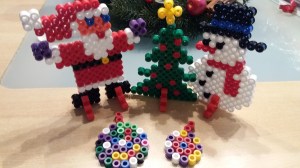 Christbaumschmuck aus Bügelperlen