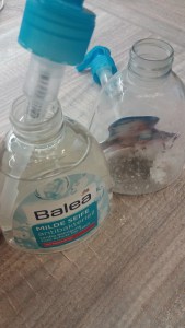 Seifenspender mit Foto