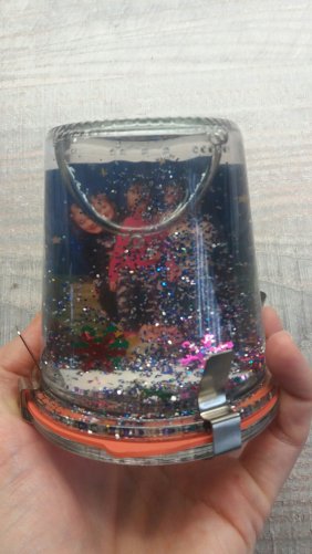 Schneekugel selber machen