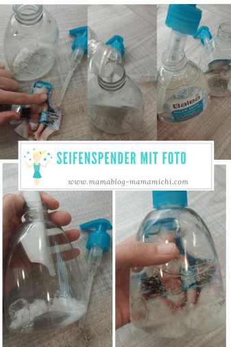 Seifenspender mit Foto