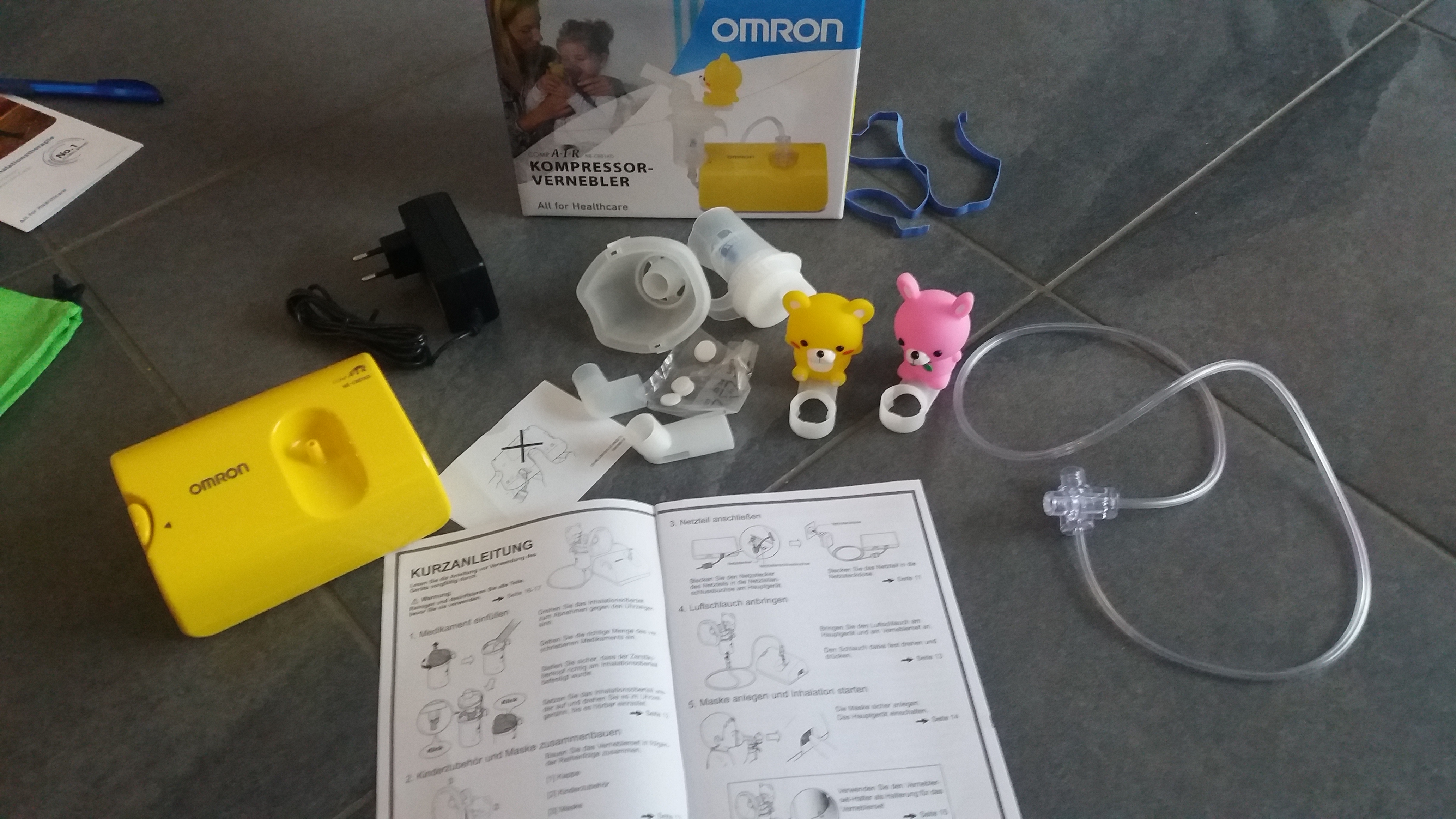 Omron Kompressor Vernebler für Kinder