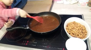 gebrannte Mandeln und Nüsse selber machen