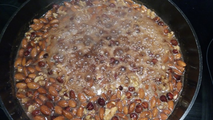 gebrannte Mandeln und Nüsse selber machen