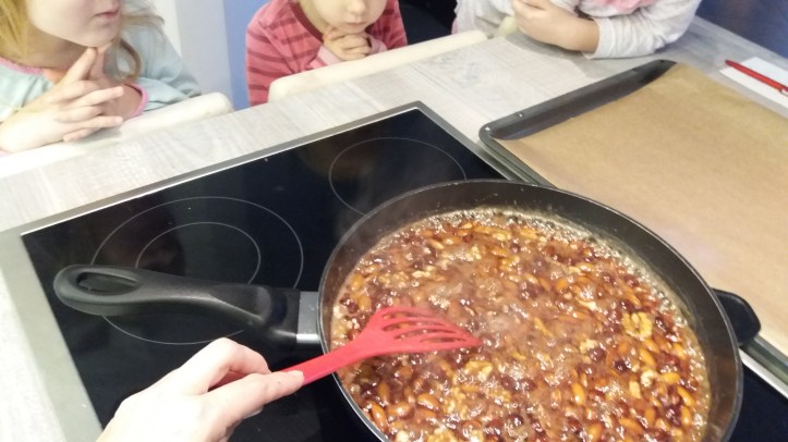 gebrannte Mandeln und Nüsse selber machen