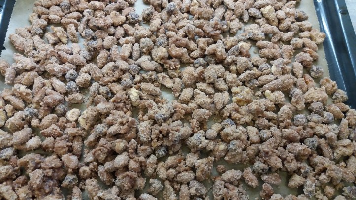 gebrannte Mandeln und Nüsse selber machen