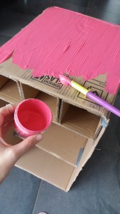 Einhorn Puppenschrank selber machen