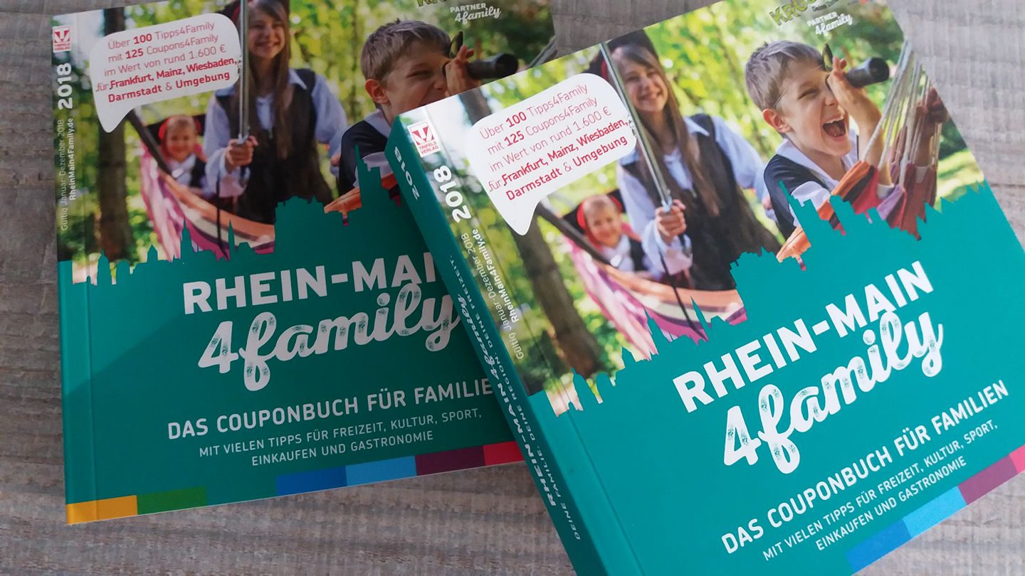 Couponheft Rhein Main 4 Familiy