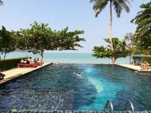 Koh Phangan Pool am Meer
