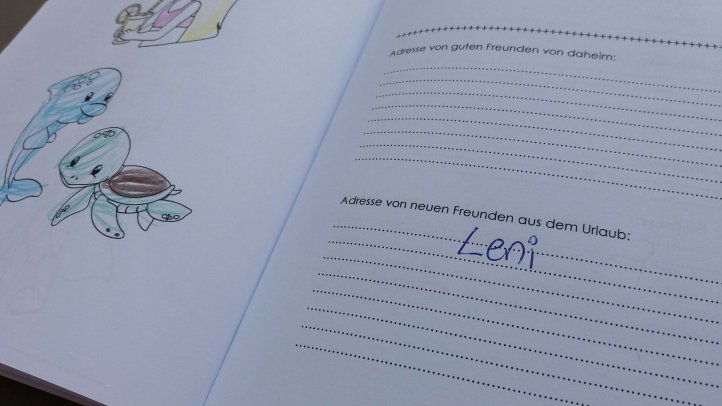 Urlaubstagebuch für Kinder