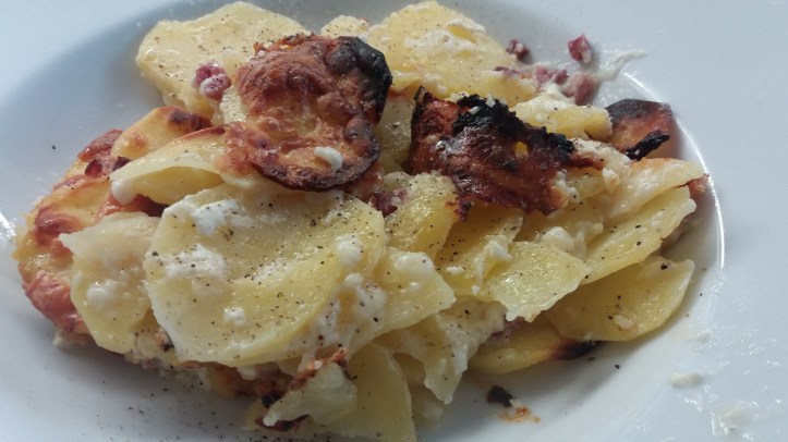 Kartoffelgratin mit 3 Zutaten