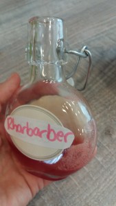 Rhabarbersirup