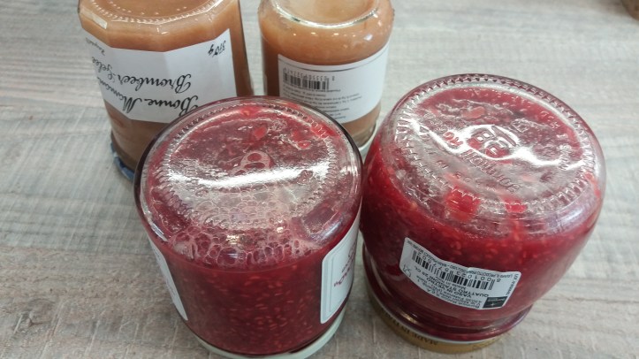Marmelade auf den Kopf stellen
