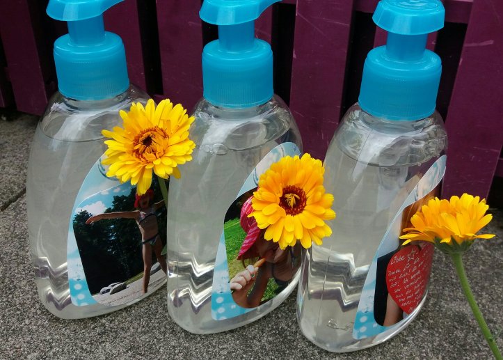 Seifenspender mit Foto