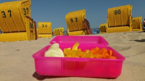 Snackboxen für den Strand