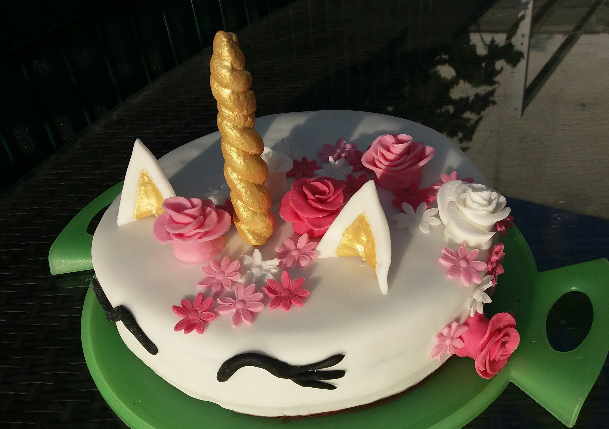 Einhorntorte selber backen