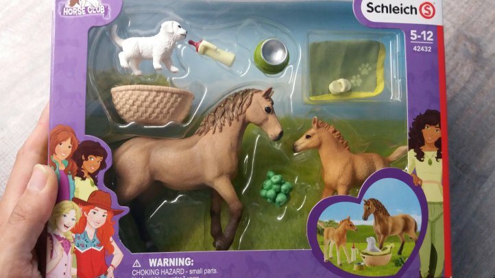 Schleich Tierpflegeset Horse Club