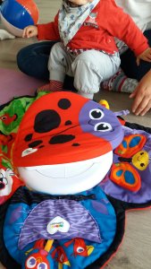 Spieldecke Marienkäfer Lamaze