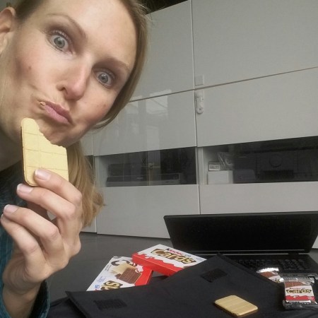 kinder Cards, Kekswaffel auch für Mütter