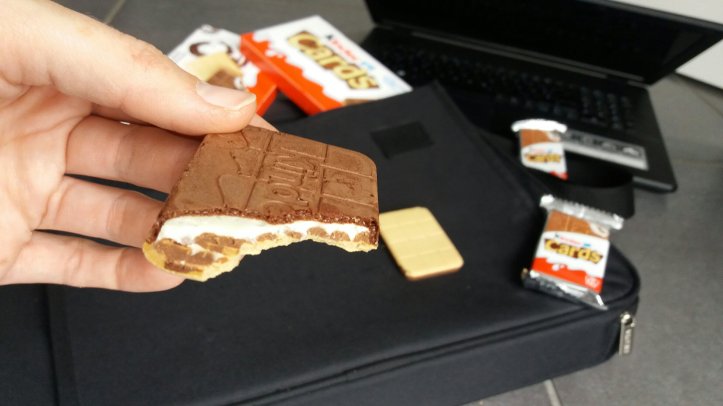 kinder Cards, Schokocreme ohne Schokofinger