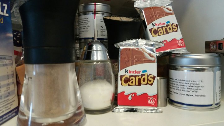 kinder Cards, die neue Kekswaffel von Ferrero