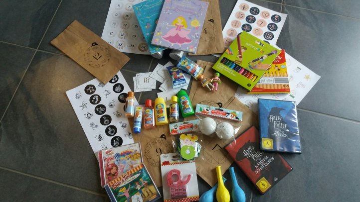 Inhalte DIY Adventskalender für Kinder