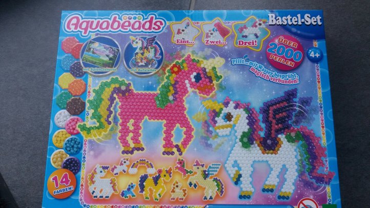 Einhornset Aquabeads 