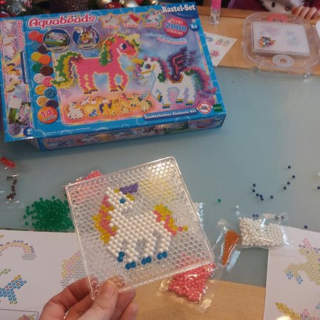 Einhornset Aquabeads