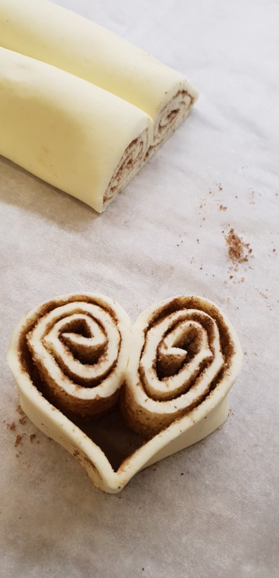 Zimtherzen zum Valentinstag