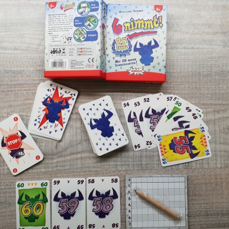 6 nimmt Amigo Spiele in der 25 Jahre Edition