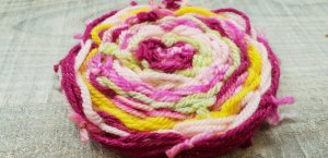 Webrahmen aus Pappteller selber machen