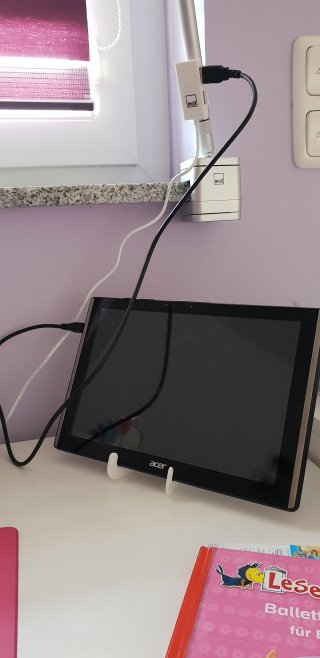 Flexlight Schreibtischlampe von Moll mit USB