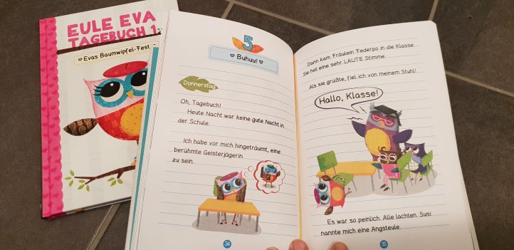 Eule Eva Tagebuch Erstlesebuch