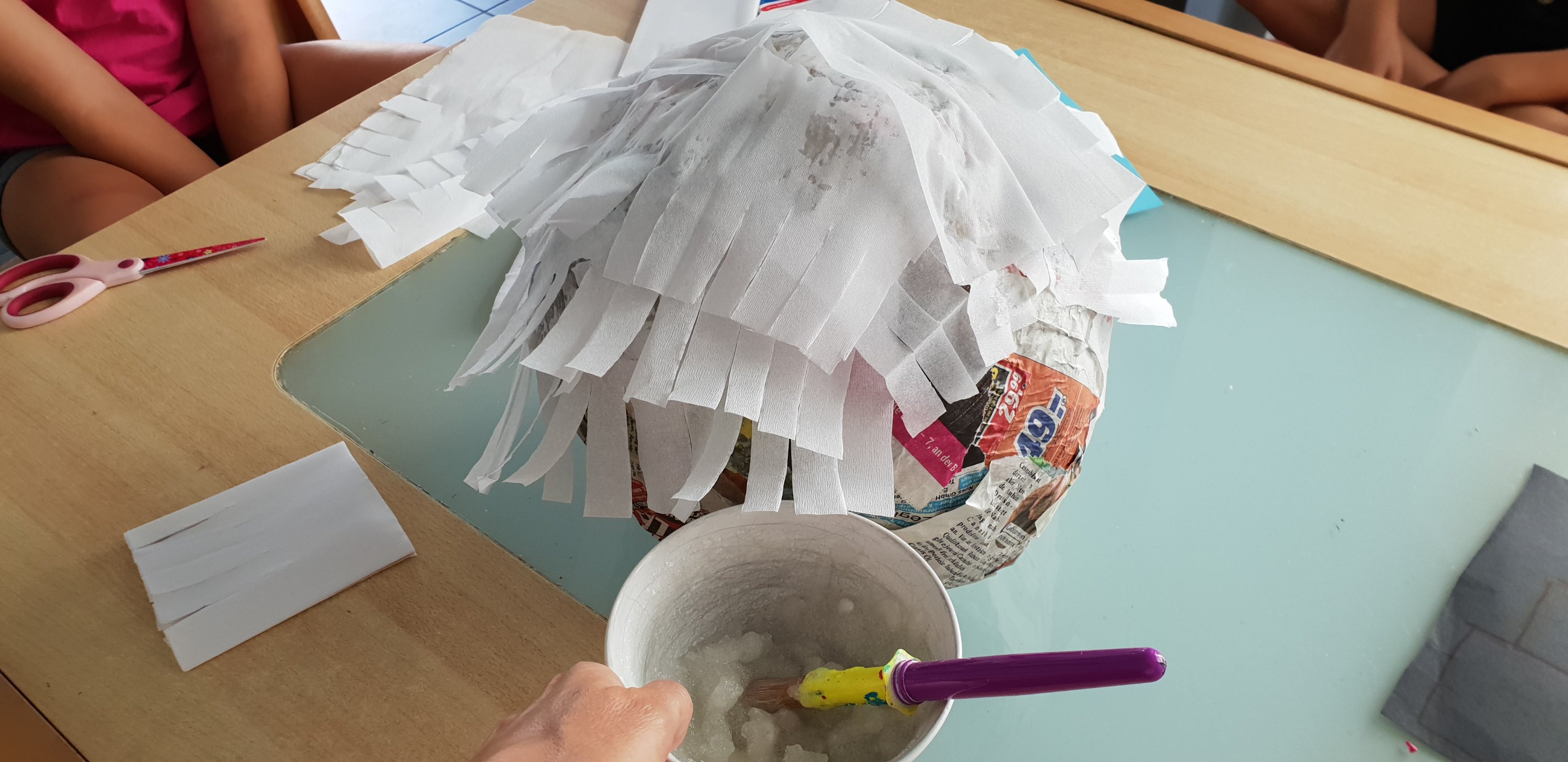 Pinata selber basteln, Drachenpinata