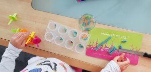 Regenbogen-Eis selber machen