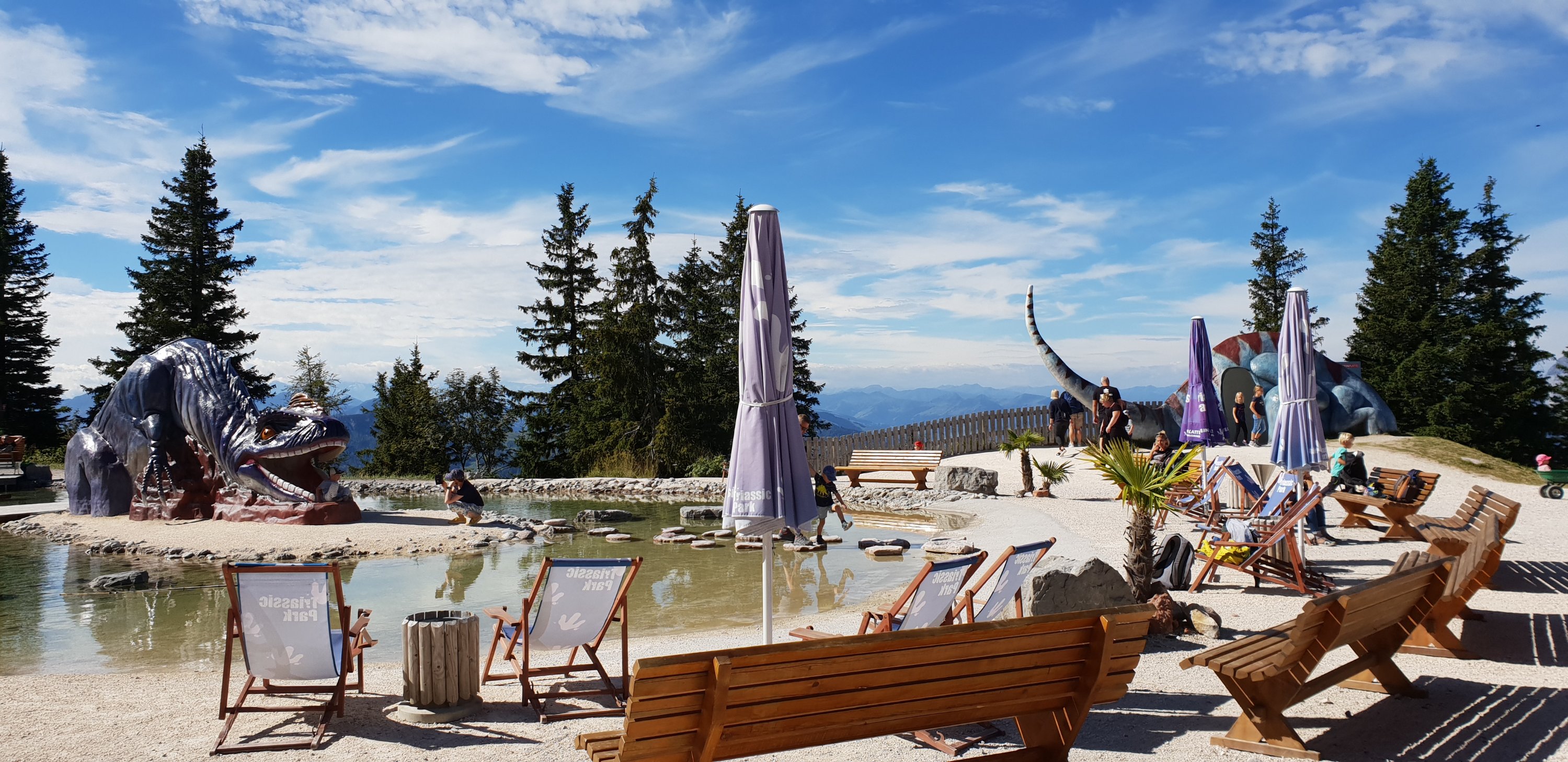 Triassic Park Steinplatte Waidring