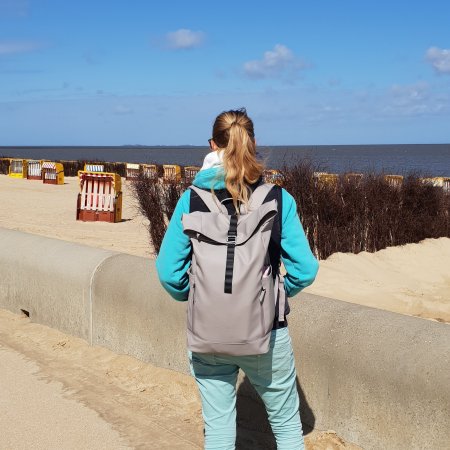 Rucksack Gaston Luga, veganes Leder