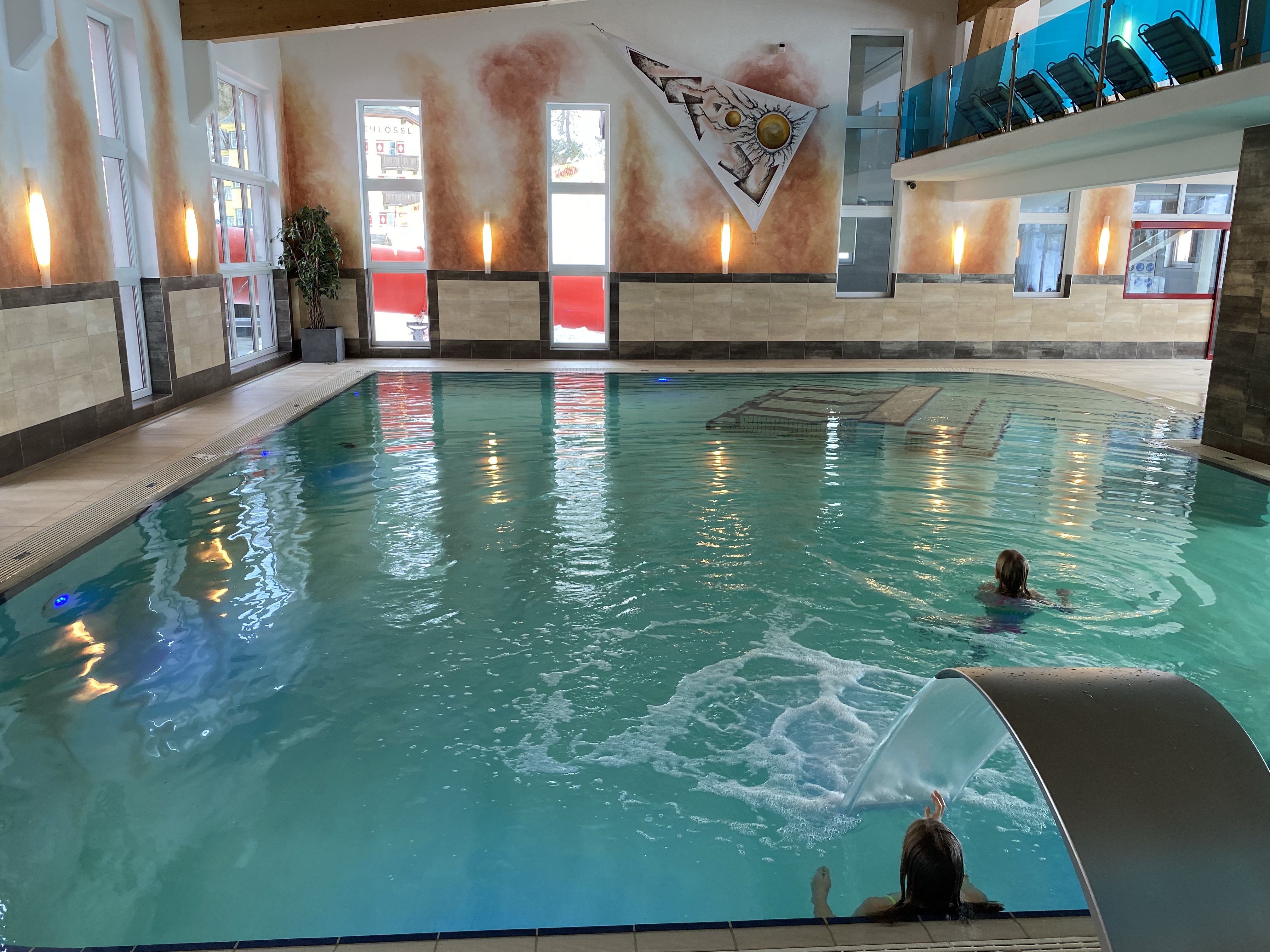 Pool und Wasserrutsche Hotel Glöcknerin Obertauern