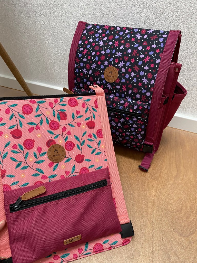 Cabaia Schulranzen mit wechselbarer Fronttasche