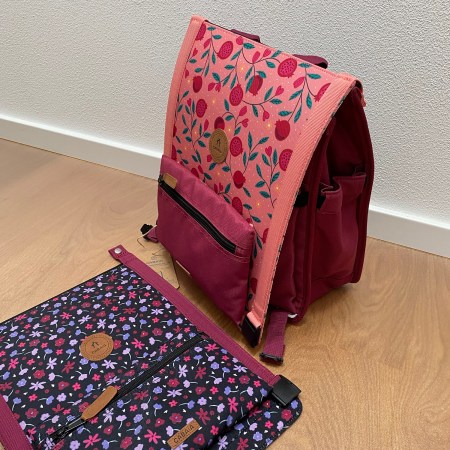 Cabaia Schulranzen mit wechselbarer Fronttasche