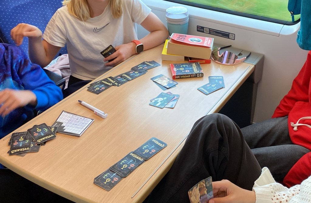 Wizard im Zug spielen